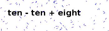 CAPTCHA Equation